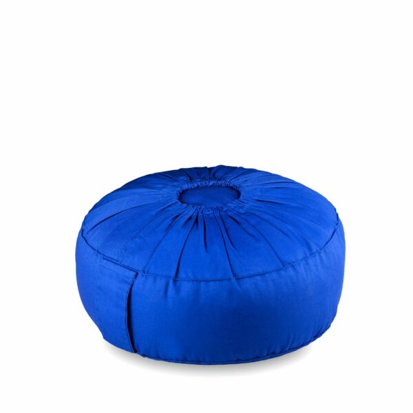 PODUSZKA MEDYTACYJNA Z POKROWCEM - Royal Blue - obrazek 2