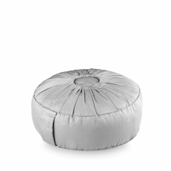 PODUSZKA MEDYTACYJNA Z POKROWCEM - Light Gray - obrazek 2
